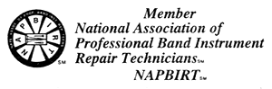 National Association of Professional Band Instrument Repair Technicians logo.