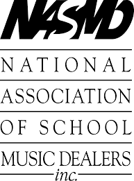 National Association of School Music Dealers logo.