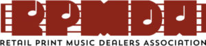 Retail Print Music Dealers Associations logo.