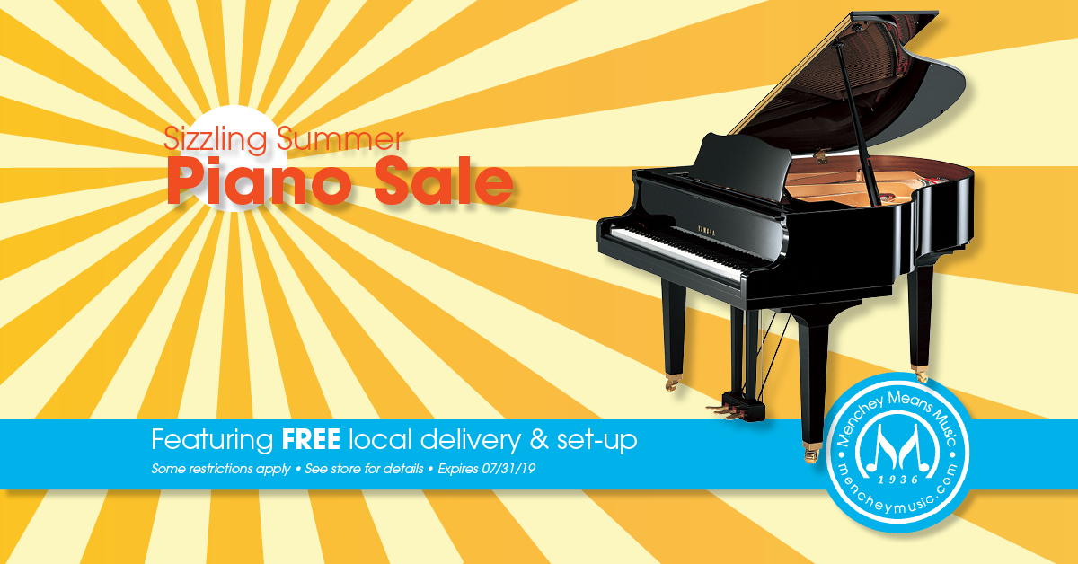 Sizzling Summer Piano Sale Menchey Music