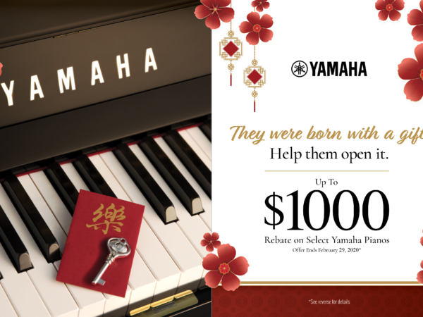 Yamaha Piano Lunar New Year Savings Are Here!