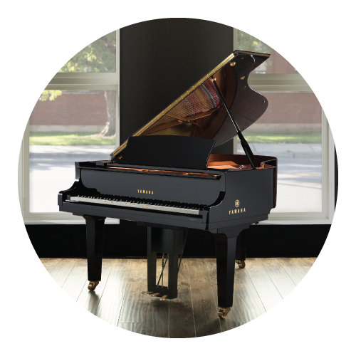 Disklavier Enspire ST in room with a window