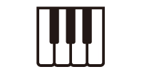 Piano key icon