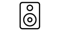 Speaker sound icon