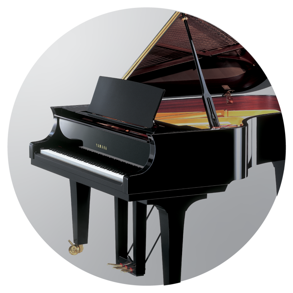 Click to view more about the Yamaha GB1K and GC Series Grand Pianos