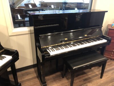 Kawai – Model BL-12 – 48” Polished Ebony Upright Piano- **SOLD** - Image 3
