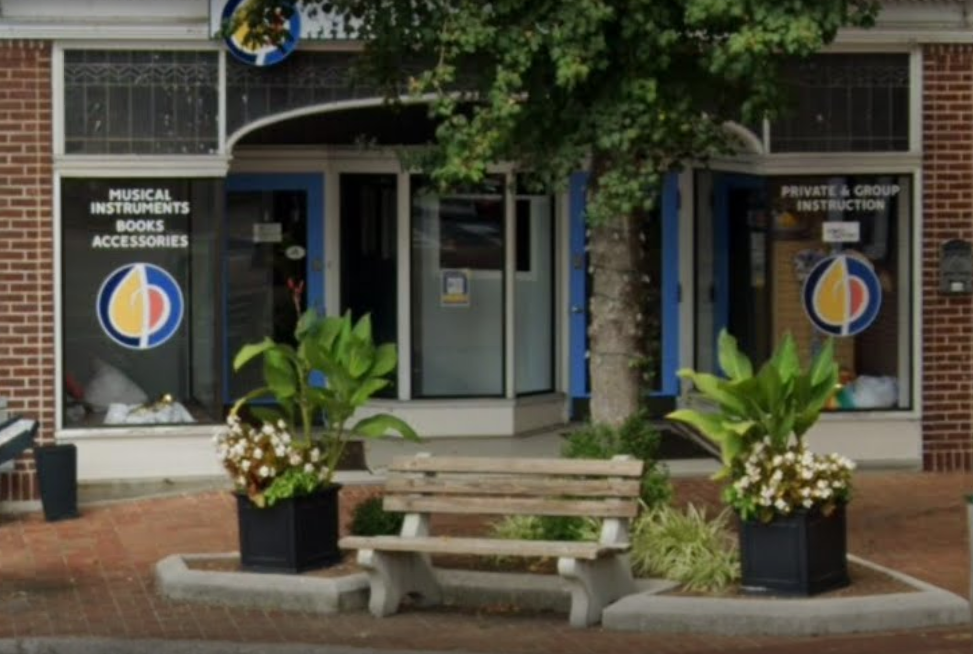 Street view image of Cumberland Valley School of Music (Growing with Music) in Greencastle, Pennsylvania.