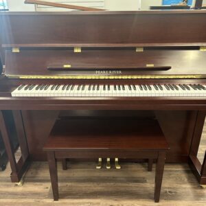 Pearl-River-Model-EU122-front-with-lid-up-and-bench