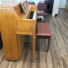Yamaha 402 Oak left side view with bench