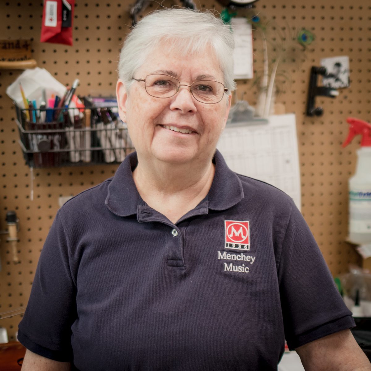 Photo of Ellen, a Menchey Music string tech