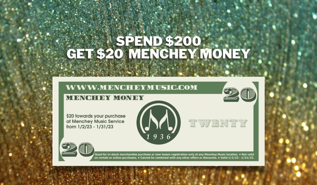 Image of $20 Menchey Money